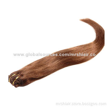 European straight hair extension